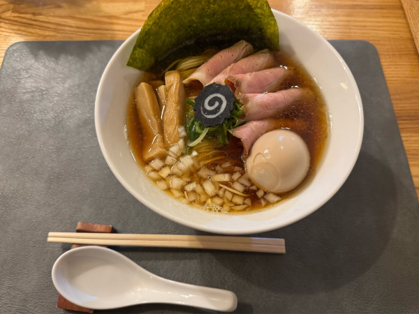「特製煮干しらぁ麺」@麺屋 星花灯の写真