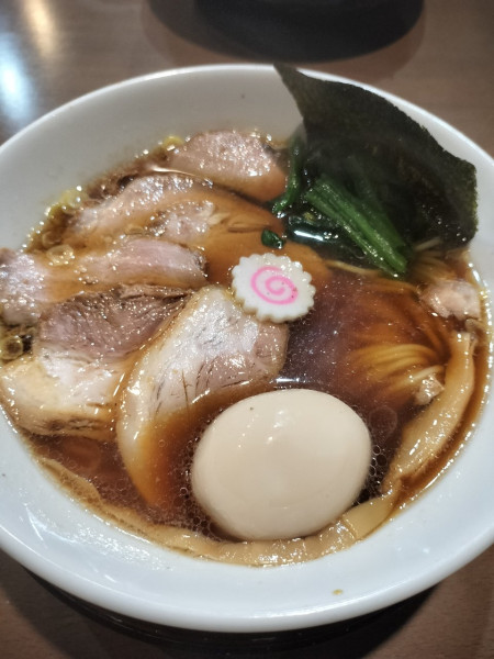 「ラーメン＋味玉」@ラーメン 一樹の写真