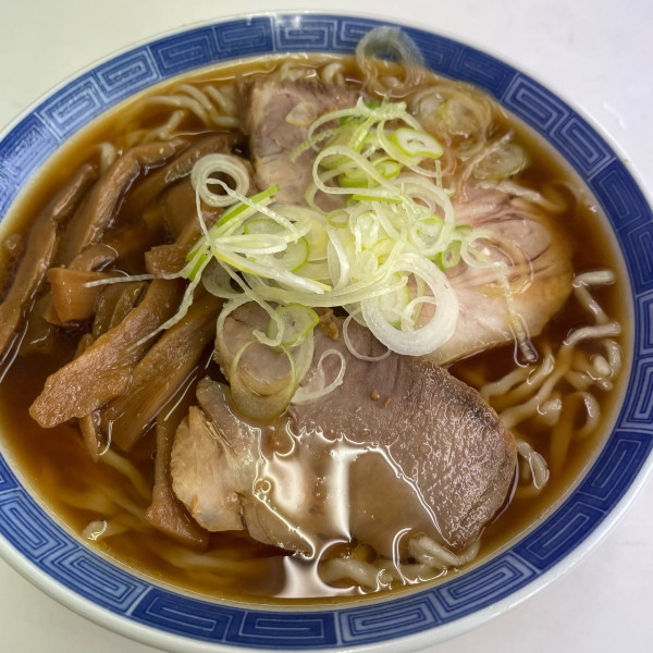 「メンマラーメン 800円」@秀来軒の写真