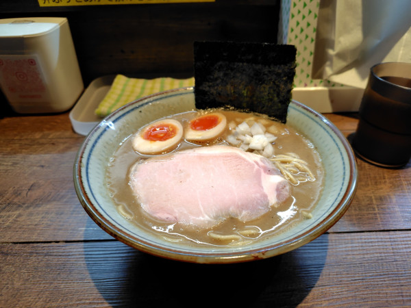 「味玉ラーメン¥1200和え玉¥300」@Yokohama Noodles KONISHI -524-の写真