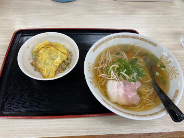 「ランチセット」@とん亭ラーメンの写真