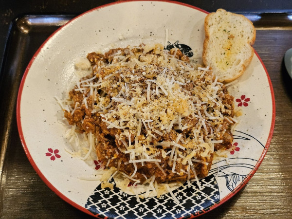 「【限定】天華寿とボンゴレニボROSSO　1200円」@煮干結社 弘前店の写真