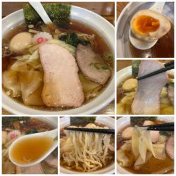 玉子入りワンタンめん1000円ビンビール550円