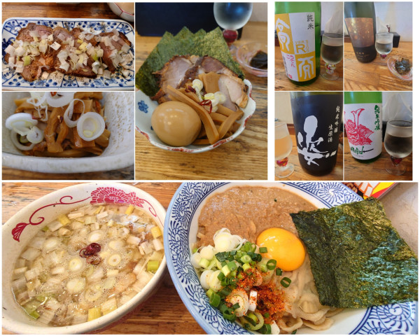 「牡蠣味噌かま玉つけそば+特製＋ おつまみメンマ＆チャーシュー」@中華そば専門 とんちぼの写真