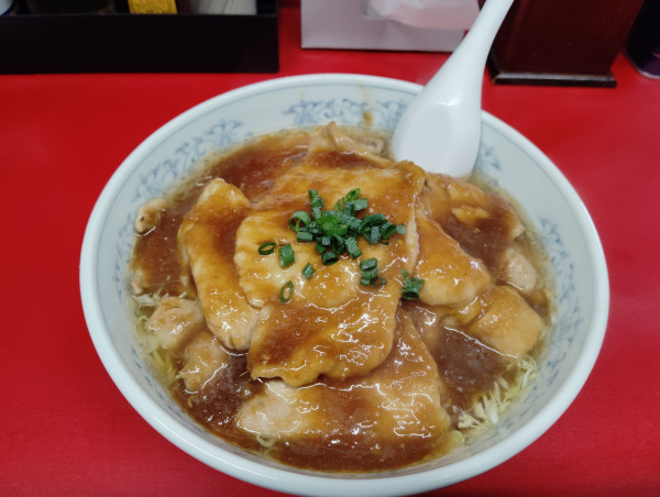 「オススメ　豚生姜焼き定食→麺変更　　980円」@あ麺んぼの写真