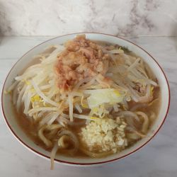 ミニラーメン（にんにく少し＋あぶら）