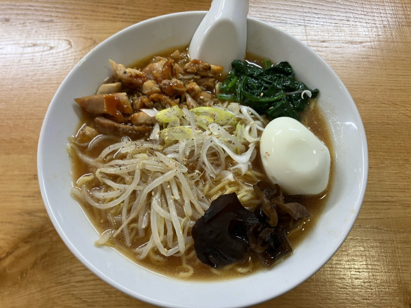 「チキンラーメン大盛り　850円＋100円」@鳥やま 東十条店の写真