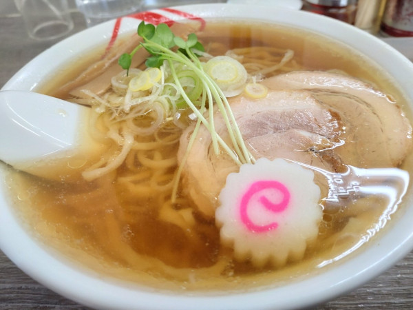 「しょうゆラーメン＋餃子３個」@佐野ラーメン いってつの写真