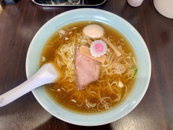 「味玉らー麺1,090円・ 大盛200円」@煮干らー麺 カネショウ 四街道の写真