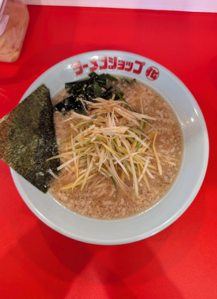 「ネギラーメン」@ラーメンショップ〇化 多古店の写真