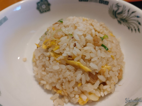 「半チャーハン（300円）」@日高屋 鴻巣下忍店の写真