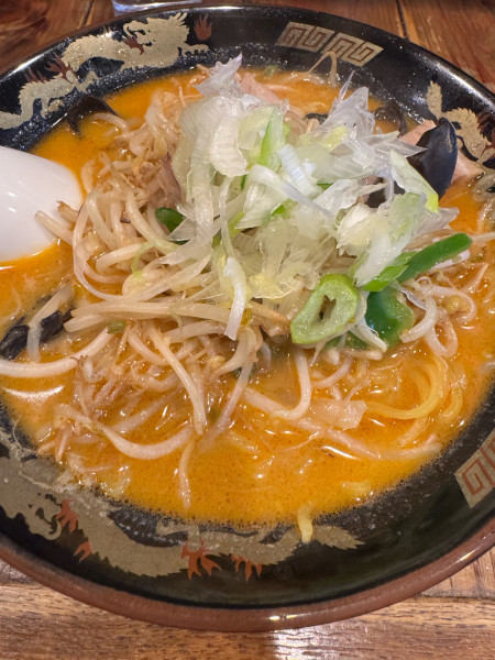 「オロチョンラーメン930円」@北海道らーめん ひむろ 稲毛店の写真