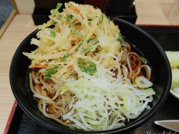 「かき揚げそば（530円）」@彩むさしの写真