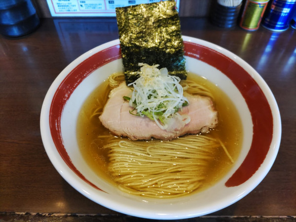 「白醤油そば」@中華そば 醤縁の写真