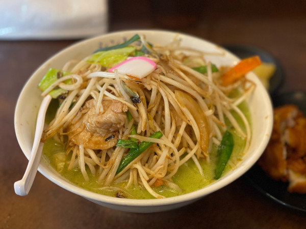 「排骨バジルタンメン」@極濃湯麺シントミ 本庄インター店の写真