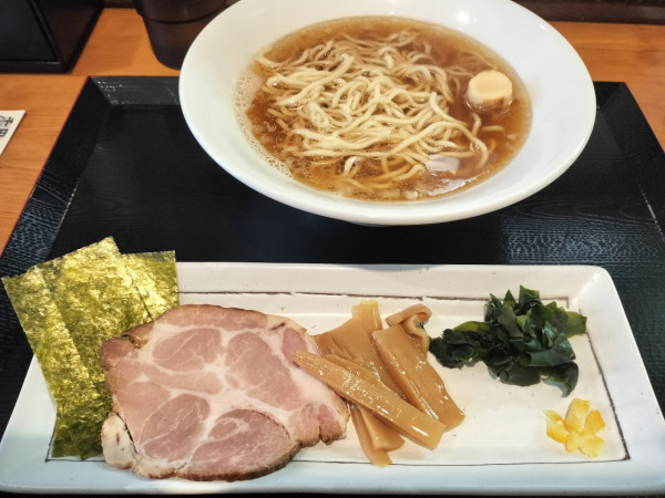 「煮干しらーめん」@藤の写真