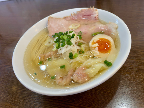 「【限定】特製鶏そば(塩)」@中華そばイデタの写真