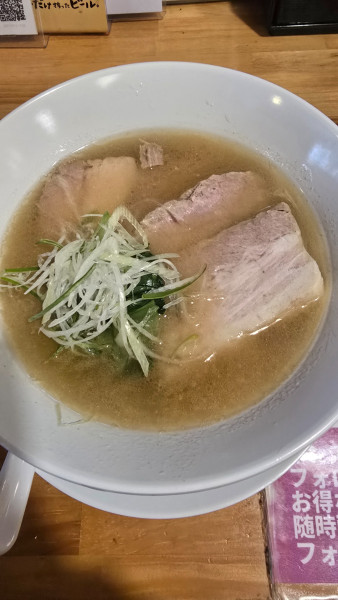 「鶏だし塩ラーメン（竹）900円」@上州地鶏 鶏yasuの写真