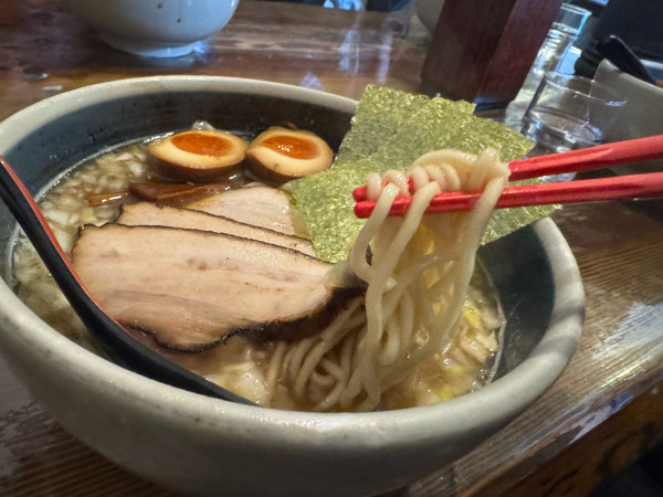 「特製支那そば1150円」@支那そば分田上の写真