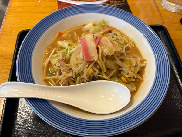 「みそちゃんぽん　880円」@長崎ちゃんぽん リンガーハット 川越広栄店の写真