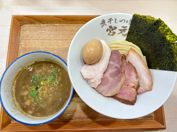 「特製極濃煮干しつけ麺」@煮干しつけ麺 宮元の写真