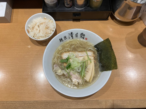 「淡麗そば 950円」@麺匠 清兵衛の写真