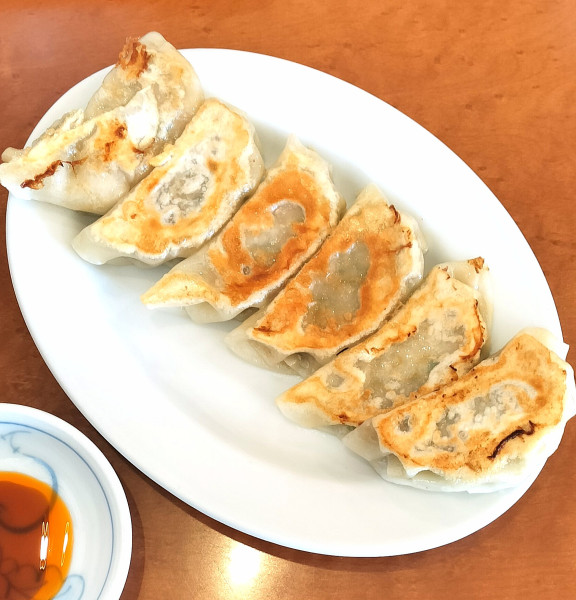 「焼き餃子 280円」@中華料理京華の写真