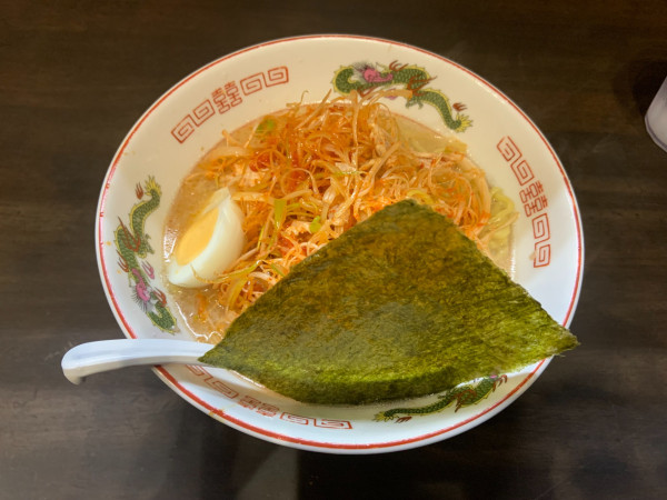 「ネギとんこつ（醤油）」@岡ちゃんラーメンの写真