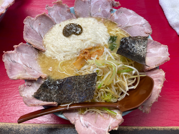 「ネギとろ味噌チャーシューメン」@壱発ラーメン 八王子店の写真