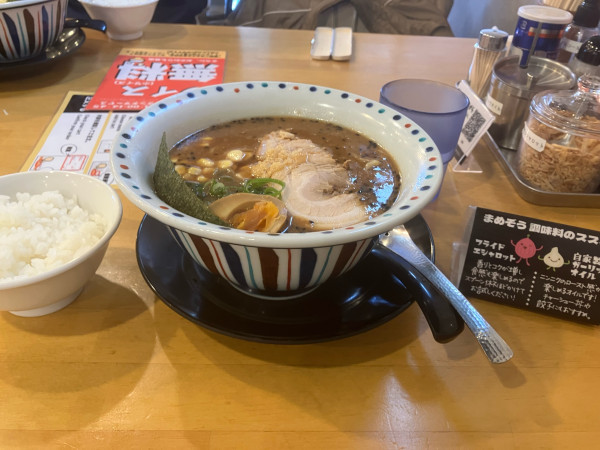 「濃厚味噌ラーメン」@ラーメンのまめぞう 草加本店の写真