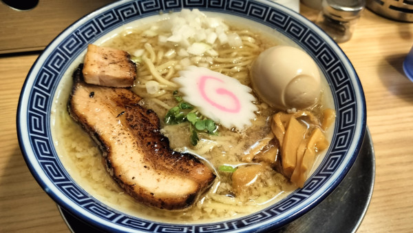 「アブラ煮干しそば」@煮干そば 流。の写真