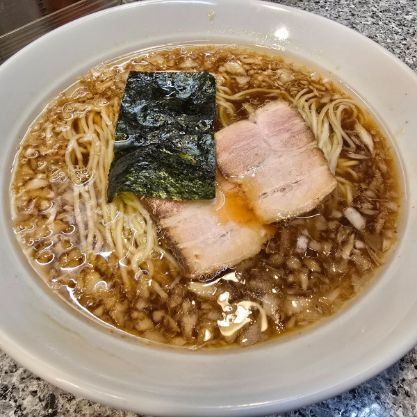 「【裏限定】クラシック玉葱中華そば」@麺屋 有希の写真