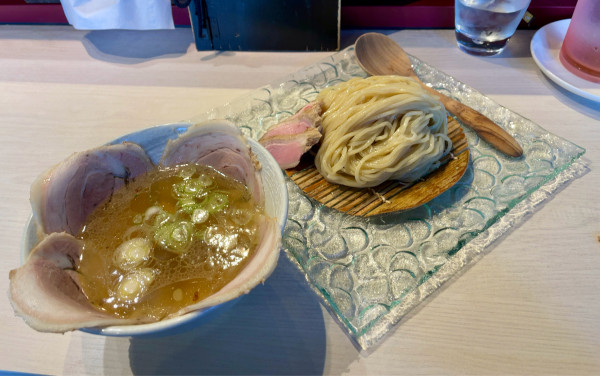 「ざるチャーシューつけ麺(塩)＋鴨チャーシュー」@柳麺 呉田-goden-の写真