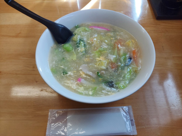 「チャンポン 850円」@栄楽飯店の写真