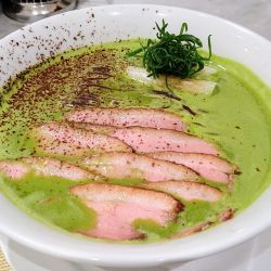 【限定】鴨と抹茶のチョコらぁ麺