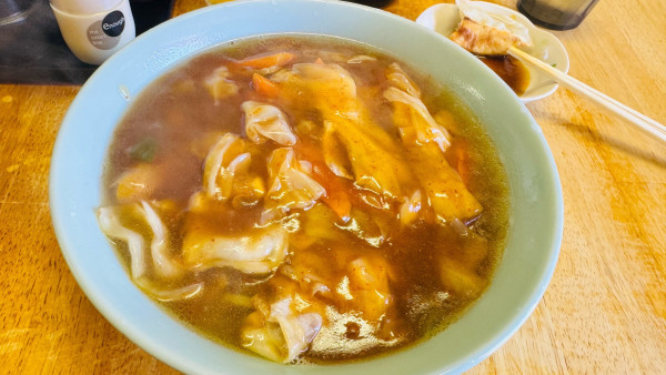 「スタミナラーメン　温　並」@スタミナラーメン吟月の写真