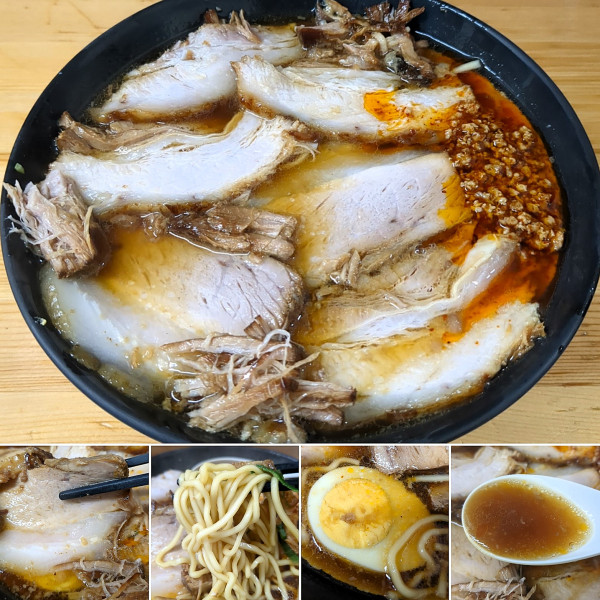 「激辛チャーシュー麺(並)　980円」@北大塚ラーメンの写真