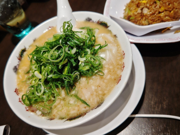 「チャーハン定食(こってり・TPワンタン)(1,100+60+16」@来来亭 武蔵村山店の写真