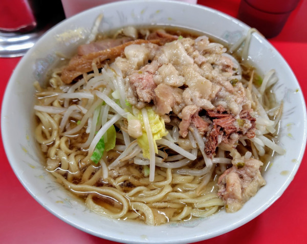 「小ラーメン 800円」@ラーメン二郎 上野毛店の写真