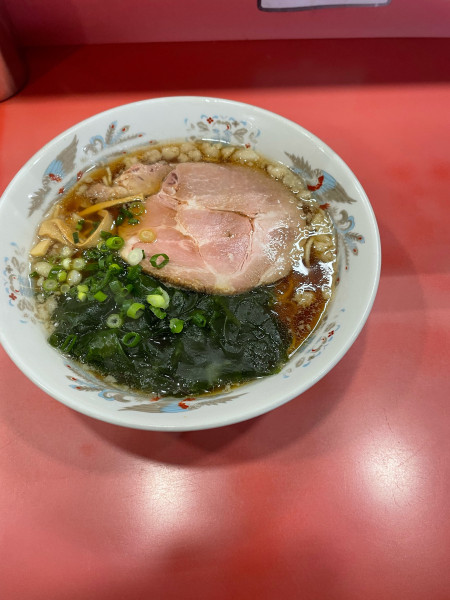 「ラーメン(ワカメ)」@萬来軒の写真