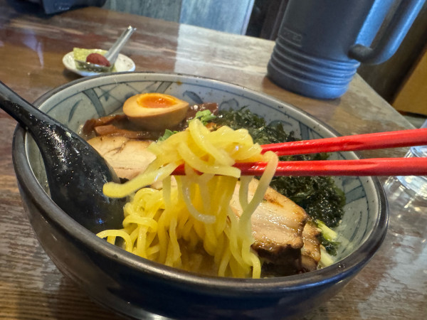 「特製海の塩そば1150円」@支那そば分田上の写真