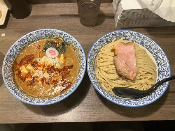 「【限定】麻婆つけ麺(大400g) 辛シビ増し+追い辛シビ+ライス」@狼煙 〜NOROSHI〜の写真