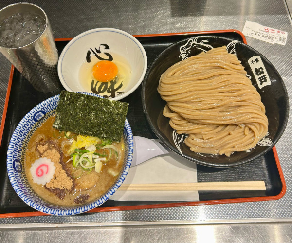 「特濃つけ麺大 生卵 1150+60円」@松戸富田麺絆の写真