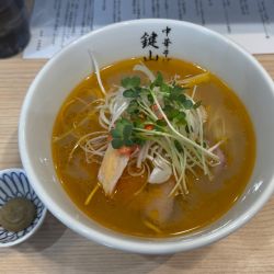 【期間限定】蟹と貝の塩中華そば