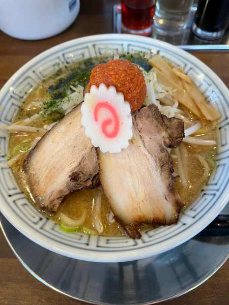 「からし味噌ラーメン」@ちゃーしゅうや武蔵 上田原店の写真