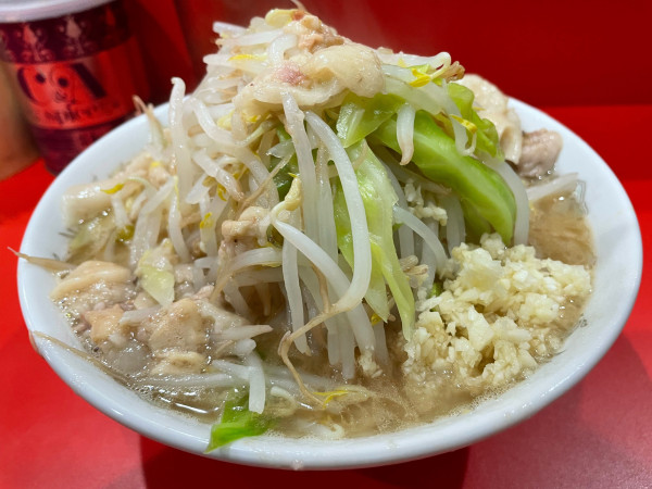 「小ラーメン¥750」@ラーメン二郎 朝倉街道駅前店の写真