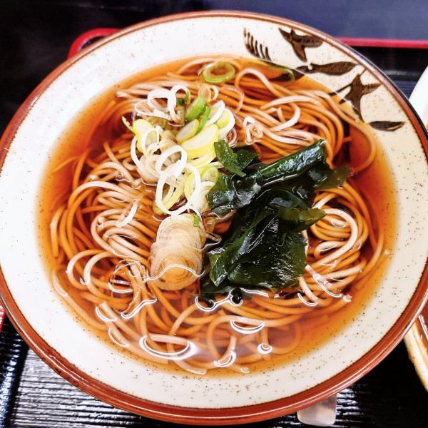 「ランチ限定　カレーセット」@助六そばの写真