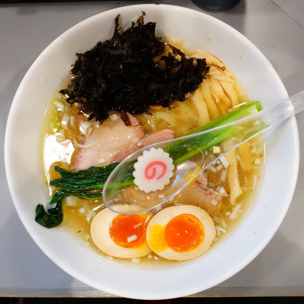 「塩味玉」@白河手打ちラーメン アサガキタの写真
