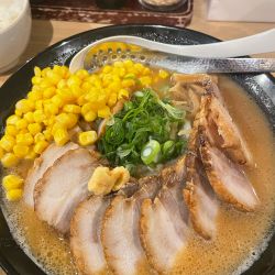 濃厚味噌チャーシューメン（肉倍盛）＋コーントッピング