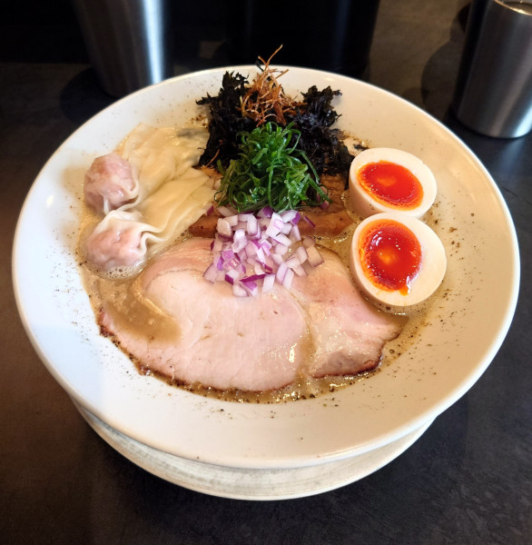 「特上鶏ニボらぁ麺(1850円)」@Ramen Jazzy Beatsの写真